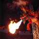 Animatronic robot: A fire-breathing dragon in West Edmonton Mall, Alberta, Canada