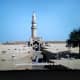 Photograph of the mosque dedicated to the prophet Jonah built on top of the mausoleum of Jonah, Nabi Yunes.