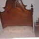 this is the room where the "ghost" appeared. Above the books to the right of the bed.