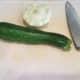 Chop your summer squash and pattypan squash.