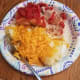 We served ours with mashed potatoes, because we got home too late to make rice.