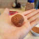 Step Seven: roll your cookie dough into small 1 inch balls.