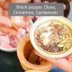 Adding Black Pepper, Clove, Cinnamon, Cardamom