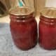 When they were finished, I removed them with my jar lifter to a towel on the side to cool for 24 hours. When cool, I checked that they were all sealed and then removed the rings to store them in the pantry for the holidays.