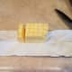 Then I chop up my cold butter into small chunks.