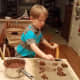 Line several cookie sheets with parchment paper and drop dollops of your mixture onto the cookie sheets, evenly spaced.