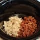 Then I added my pinto beans.