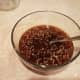 Next, I mixed the sauce ingredients (garlic, pineapple juice, soy sauce, apple cider vinegar, and sugar)I dumped the in a small bowl.