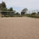 There's also an outdoor volleyball court with real sand.