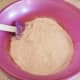 And then your flour, and stir until mixed.