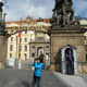 Prague Castle main entrance.