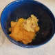 Then add your mashed banana. It helps to mash them in a separate bowl first.