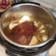 Top with your Worcestershire and organic soy sauce.