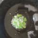Add 2 teaspoons oil or ghee (clarified butter). Heat it, add mustard seeds and green chillies.