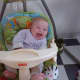 My daughter having fun in her Fisher Price swing!