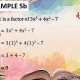 Example 5: Identifying if the Statement Is True Using Factor Theorem