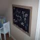 Chalkboard paint can be used to make a cute mural for a child's bedroom or playroom.