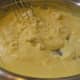 Stirring the mixture until combined
