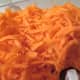 Shredded carrots