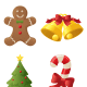 Christmas activities: Just print, cut and decorate with beads to glitter to make your own Christmas ornaments!