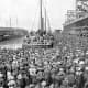 The S/S Excelsior leaves San Francisco on July 28, 1897, for the Klondike.