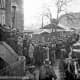 Klondikers buying miner's licenses at the Custom House in Victoria, BC, on February 12, 1898