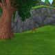 Go up on the hill to the right of the factory to find the Peanut Buttercups in the Candy Corn Farm.