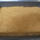 Spread the graham cracker mixture evenly in bottom of a baking pan