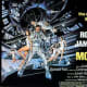 The UK theatrical release poster for Moonraker.