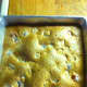 Be sure to cool completely before cutting into cherry squares