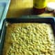 Butter tart squares are cooked and should be cooled completely before cutting