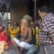 Discourse with Sadhus in Ram Mandir