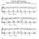 Page 1 of Black and White Keys