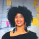 Tonika Lewis Johnson works from her office to fight against thie injustice of minorities and home ownership in Chicago areas.