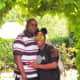 My daughter Wanisha and her husband Mo, did the majority of the driving to Chicago. They enjoyed the trip as well especially the delicious food and botanical garden where this photo was taken.