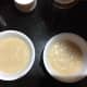 5. Added into bowls for baking