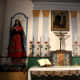 Mission San Francisco Solano - the altar of the church