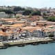 View of Vila Nova de Gaia from the upper level of Ponte de Dom Luis 1.