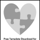 Free heart template for download