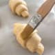 Brush the egg wash onto the croissants and bake for 18 minutes or until golden brown.