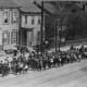 child laborers march during the Paterson, NJ silk weavers' strike