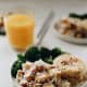 Coconut orange baked tofu