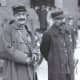 Interrogator Capt. Pierre Bouchardon (left) and prosecutor Capt. André Mornet, looking pleased with themselves on the day of Mata Hari's execution
