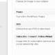 There's the RSS widget!