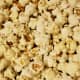 Glass gems popped popcorn