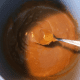 Remove from heat. Stir in peanut butter.