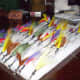 Various colorful salt water fishing lures