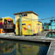 Floating homes in Richardson Bay, Sausalito, California