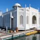 Floating home Taj Mahal in Sausalito, California