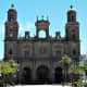 19th Century Neo-Classical facade of Catedral de Santa Ana, Las Palmas.